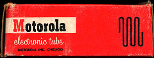 [Motorola vacuum tube box]