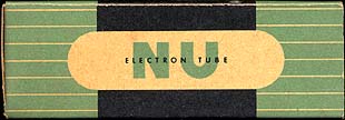 [National Union vacuum tube box]