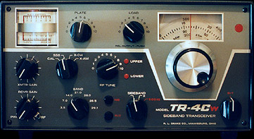 [TR-4Cw/RIT front panel]